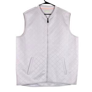 Hagger Mens Jacket Gray In Motion Vest Golf Outdoor Stretch XLarge